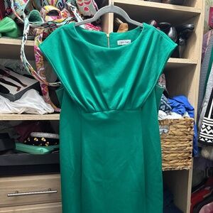 Calvin Klein Emerald Dress